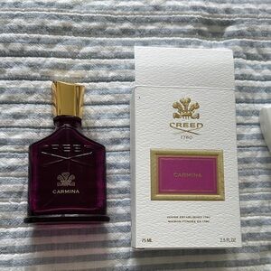 Empty Bottle Creed Carmina Women's Fragrance - Deep Purple and Gold